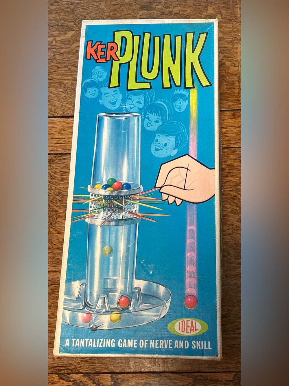 Vintage 1967 Ker Plunk Game Ideal Toys Vintage Board Game Family Complete